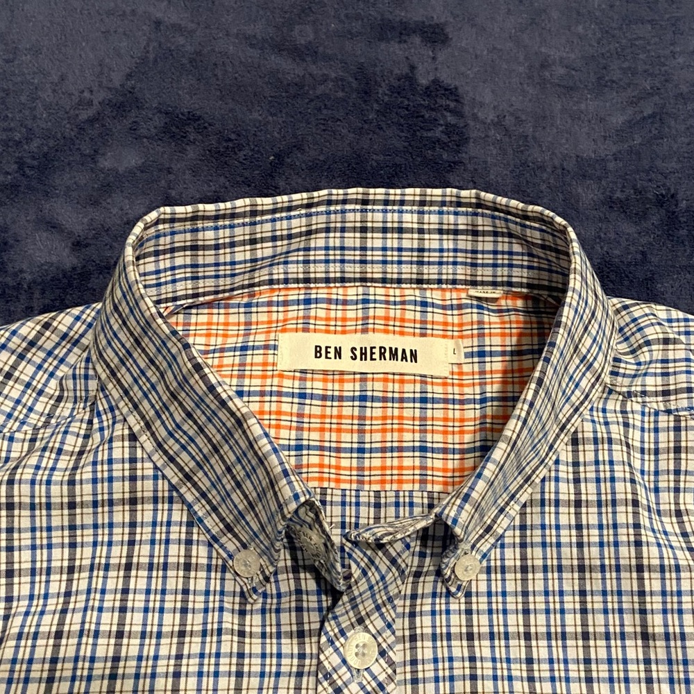 Ben Sherman long sleeve Skinhead Mod Sharp Casual